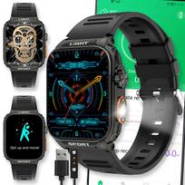 Išmanusis laikrodis Watch Active, juodas, su pulsometru ir pokalbių funkcija