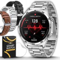 Išmanusis laikrodis CardioWatch senjorams, EKG, pokalbių funkcija, širdies ritmo stebėjimas