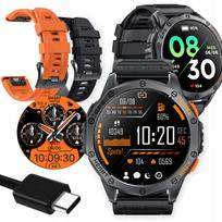 Išmanusis laikrodis vyrams, GPS, atsparus vandeniui, AMOLED, Bluetooth 5.3