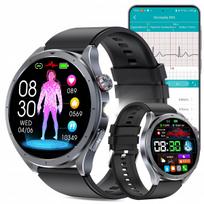 Vyresnio amžiaus žmonių išmanus laikrodis CARDIOWATCH su EKG, širdies ritmo, HRV, gliukozės ir kraujospūdžio matuokliu