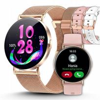 Moteriškas išmanusis laikrodis AMOLED, 3D spaudimo ir sveikatos stebėjimas, PPG, skambučių funkcija, sporto režimai