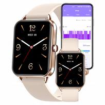 Išmanusis laikrodis Colmi P20, sportinis, Bluetooth 5.0, AMOLED, auksinis