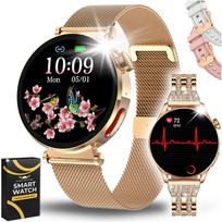 Išmanusis laikrodis moterims CardioWatch, EKG, širdies ritmas, skambučiai, SMS