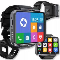Išmanusis laikrodis Watch Talk, juodas, GPS, SIM, AMOLED ekranas