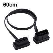 Car Auto 16 Pin Male to Female OBD2 Extension Cable Diagnostic Adapter 60cm 24inch Length