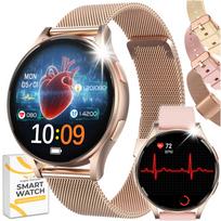Išmanusis laikrodis CardioWatch moterims, SMS, EKG, HRV, pokalbių meniu