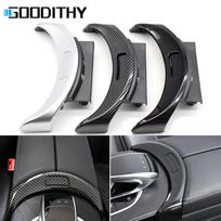 Centrinės konsolės juodas porankis, daiktadėžės jungiklio dangtelis, saugojimo mygtukas Mercedes Benz W205 C200 C250 C300 GLC W253 GLC200 Silver-200mm