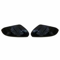 MG Style Rearview Mirror Cover For Honda Civic 10th 2016- Si Type-R Hatchback Side Wing Mirror Caps Case Car Accessories MG Style-Black