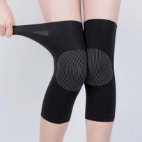 2 vnt. kelio atrama kojai artritas trauma sporto salės mova Elastingi kelio sąnario apsaugai Unisex vasarinis kvėpuojantis juoda