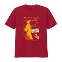 The King In Yellow I Robert W Chambers T Shirt Classic Horror Literature Gothic Novel Lovecraft Jersey  vintage Washed S