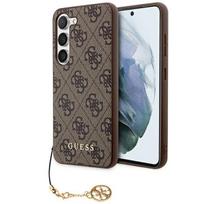 Etui do Samsung Galaxy A35 Guess 4G Charms Brązowe
