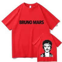 Bruno Mars The RoUnisextic Tour 2026 T-shirt Short Sleeve Cotton Female I Just Might Tshirts Casual Loose Unisex T Shirts Tops Tees S