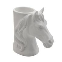 3D Printed Horse Head Pen Holder Practical Desk Organizer for Pencils Markers Creative Office Home Decor Unique Gift for Students balta