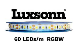 LED juosta LUXSONN RGB+3000K 12W/m 24V IP20