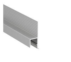 LED juostos profilis OMNI10 AC2 Anoduotas aliuminis 2m