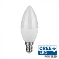 LED lemputė CREE E14 4.5W Žvakės formos 4000K