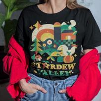 Unisex Video game tee, Stardew shirt, Stardew valley gaming tee XL