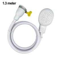 1.3 Meters Adjustable Hose Bath Tap Shower Hose Portable Shower Attachment 1.3Meters