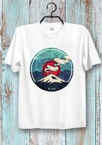 Fuji T Shirt Fuji-san Mount Japanese T Shirt meme gift Tee Top Super Cool Tee Top for Ladies and Gentlemen 4XL