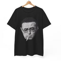 Jean Paul Sartre T-Shirt: Existential Philosopher Graphic Tee S