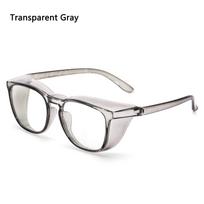 Akių apsaugos akiniai Apsauginiai akiniai nuo žiedadulkių Apsauginiai akiniai nuo rasojimo Mėlyna šviesa blokuojantys akiniai Transparent Gray