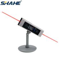 SHAHE Dvigubas lazerinis kampainis skaitmeninis inklinometras, dvigubo ekrano kampo ieškiklis su dvikryptiniu raudonos šviesos žymėjimu 5342S Double laser ( Straight+Cross )+Bracket black