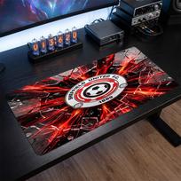 Sheffield United Football Print Large Mouse Pad, Anti-Slip Extended Gaming Desk Mat for Office Home 30cmx60cm（11.8x23.6inch）