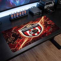 Sunderland Football Print Large Mouse Pad, Anti-Slip Extended Gaming Desk Mat for Office Home 30cmx60cm（11.8x23.6inch）