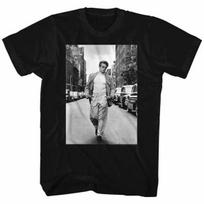 James Dean 1950's Icon Waking The Streets Of New York Licensed Men's T Shirt S