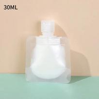 30–100 ml losjono dozatoriaus maišeliai Kelioniniai daugkartiniai maišeliai Šampūnas Skystis nepralaidus pakartotinai užpildomas kosmetikos pakuotės laikymo indas 30ML -2PCS