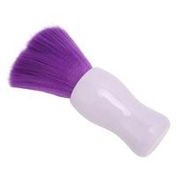 Barber Brush Ergonomic Comfortable Handle Soft Bristles Compact Portable Neck Duster for Home