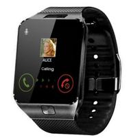 Išmanusis laikrodis, Smartwatch su TF kortele Bluetooth Skaitmeninis Sportas prijungti laikrodį telefono skambutis SIM kortelė TF - Tipas Juodas