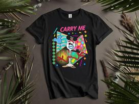 Funny Forky Carry Me Mickey Balloon T-shirt T shirt Men Women Unisex Tshirt K484 L