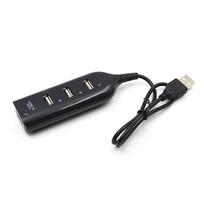 4-in-1 USB šakotuvas USB 2.0 skirstytuvas USB dokas 480Mbps didelės spartos perdavimas OTG adapteris PC nešiojamam kompiuteriui Macbook Pro juoda