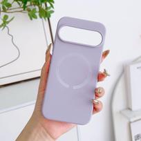 Google Pixel 10 Liquid Silicone Magnetic Phone Case (Straight Edge) Pixel 7