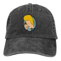 Aš esu Cornholio Man Reikia Animacinių Filmų Gerbėjų Beisbolo Kepuraitės Su Snapeliu Beavis and Butt-Head Skėčio Kepurės Vyrams Adjustable juoda