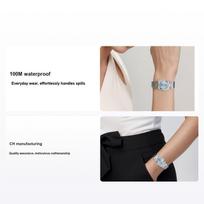 Tissot Quartz Movement 100M Water Resistant Watch 25Mm Blue Dial Stainless Steel Case Stainless Steel Bracelet Women watches Silver T137.010.11.351.00 Regular Box