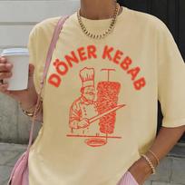 Comfort Colors® Döner Kebab Shirt -Funny Saying Shirts,Quote Shirt,Aesthetic Tshirt,Sarcasm Shirt,Grunge Shirt,Weird Shirt 3XL