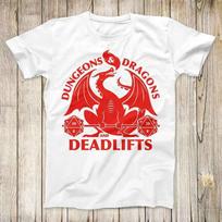 D20 Dungeons And Dragons Workout GYM Guru Top Tee Best Seller Birthday Gift Men Women Unisex T-Shirt 3220 S