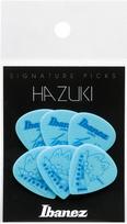 Ibanez HAZUKI Model Light x 6 picks 1 pack Picks, Teal, 1000HZK-LT (P1000HZK-LT)