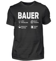 T Shirt Farmer Solves Problems Agriculture Jobs Tractor Saying Farmer Gift Ideas - Men's T-Shirt XL