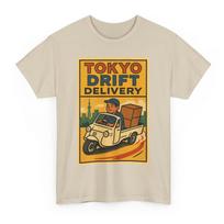 Tokyo Drift T-Shirt: Retro Comic Japan Car Culture Tee L