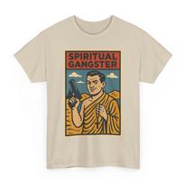 Spiritual Gangster T-Shirt: Retro Comic Mindful Rebel Graphic Tee M