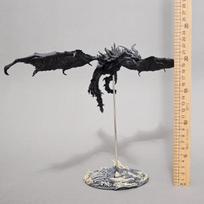 Drakonų Statulėlės Amatai, Vyresnysis V Skyrim Alduin Prabangus Veiksmo Lėlės Dėžutės Rinkinys Drakono Lėlė, Surinkta Kino ir Televizijos Entuziastų black