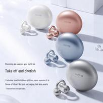 SANAG S6S Ultra Art Bluetooth Ear Clip Earbuds rožinio aukso spalvos