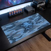 Aston Villa Football Print Large Mouse Pad, Anti-Slip Extended Gaming Desk Mat for Office Home 30cmx60cm（11.8x23.6inch）