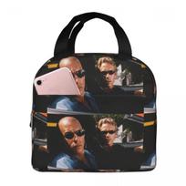 The Fast And The Furious Classic Insulated Lunch Bag for Women Children Portable Food Boxes Thermal Lunch Box Tote One Size