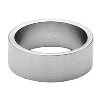 Daniel Wellington Simple high-end design ring, same style for men and women, couple style, silver DW00401777 sidabras