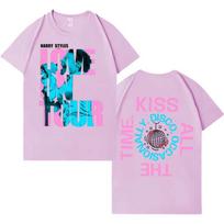 Singer Harry Styles Love On And Kiss All The Time Disco Occasionally 2026 Gothic T Shirt Unisex Unisex Oversized Casual Tee L