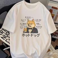 New Unisexs Pure Cotton Tshirt For Shiba Inu In 2025 Comfortable Breathable And Of High Quality For Beach Travel Parties S